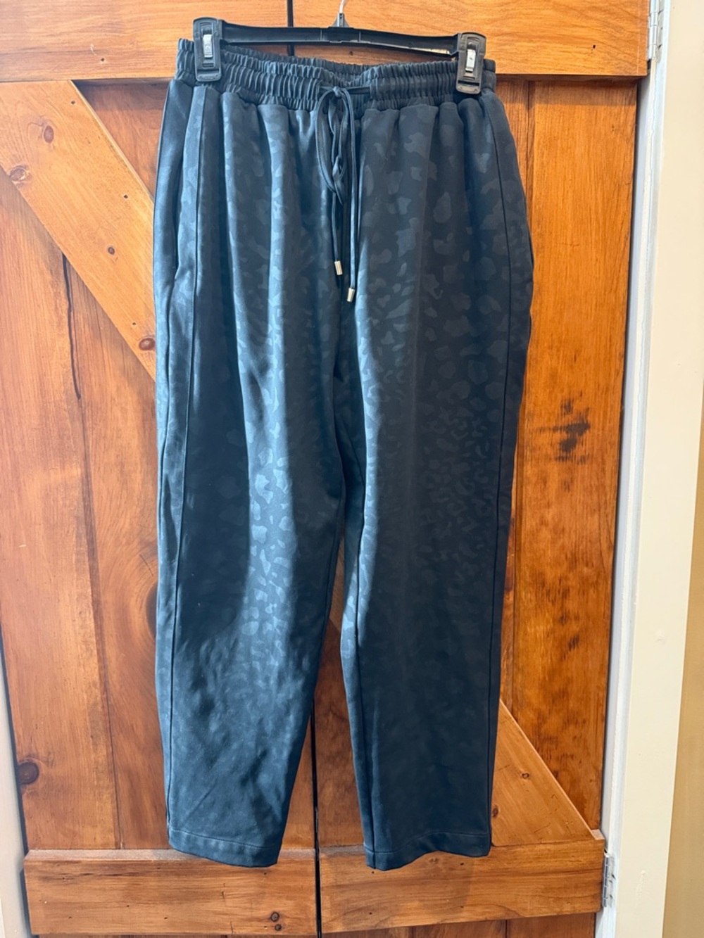 Emily McCarthy Joy Jogger in Midnight Cheetah